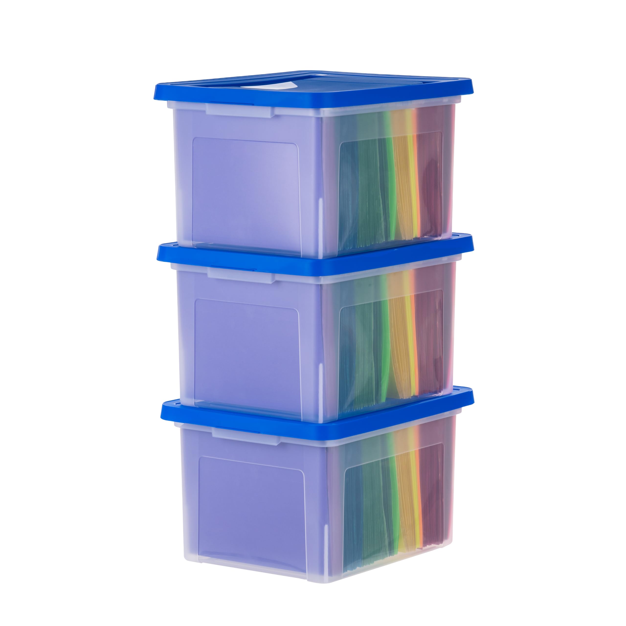 Clear Stackable Letter/Legal File Storage Container