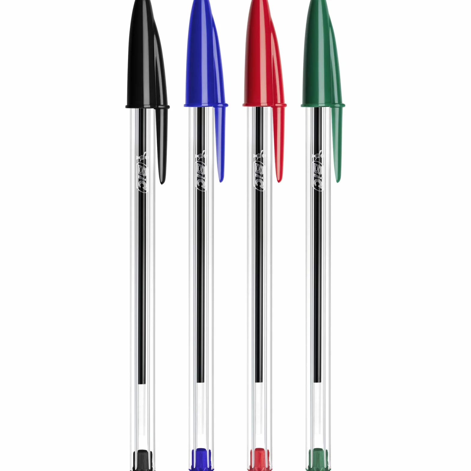 Bic Cristal Original Punta Media 1 mm Penne Colore Nero Confezione 100