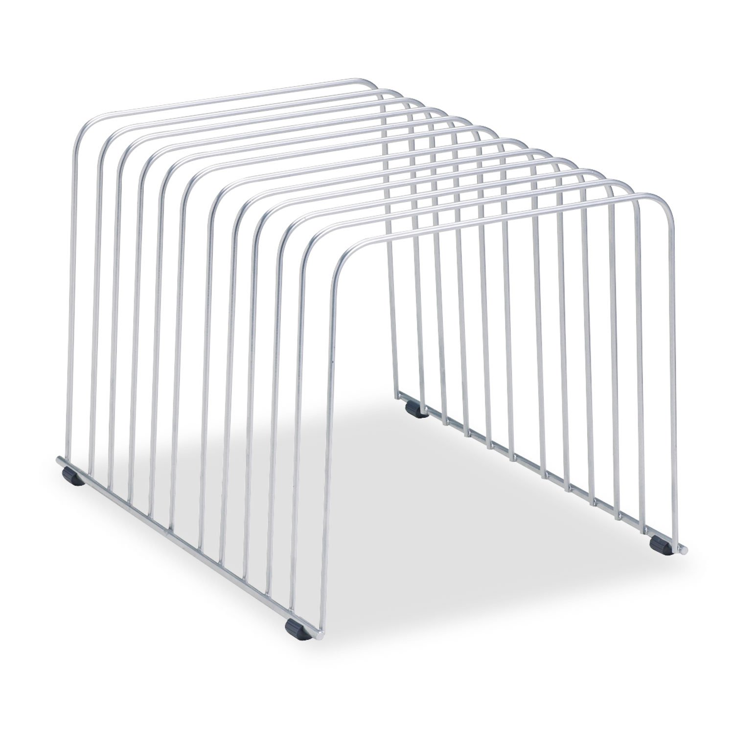 Silver Wire Desk Sorter with 11 Compartments