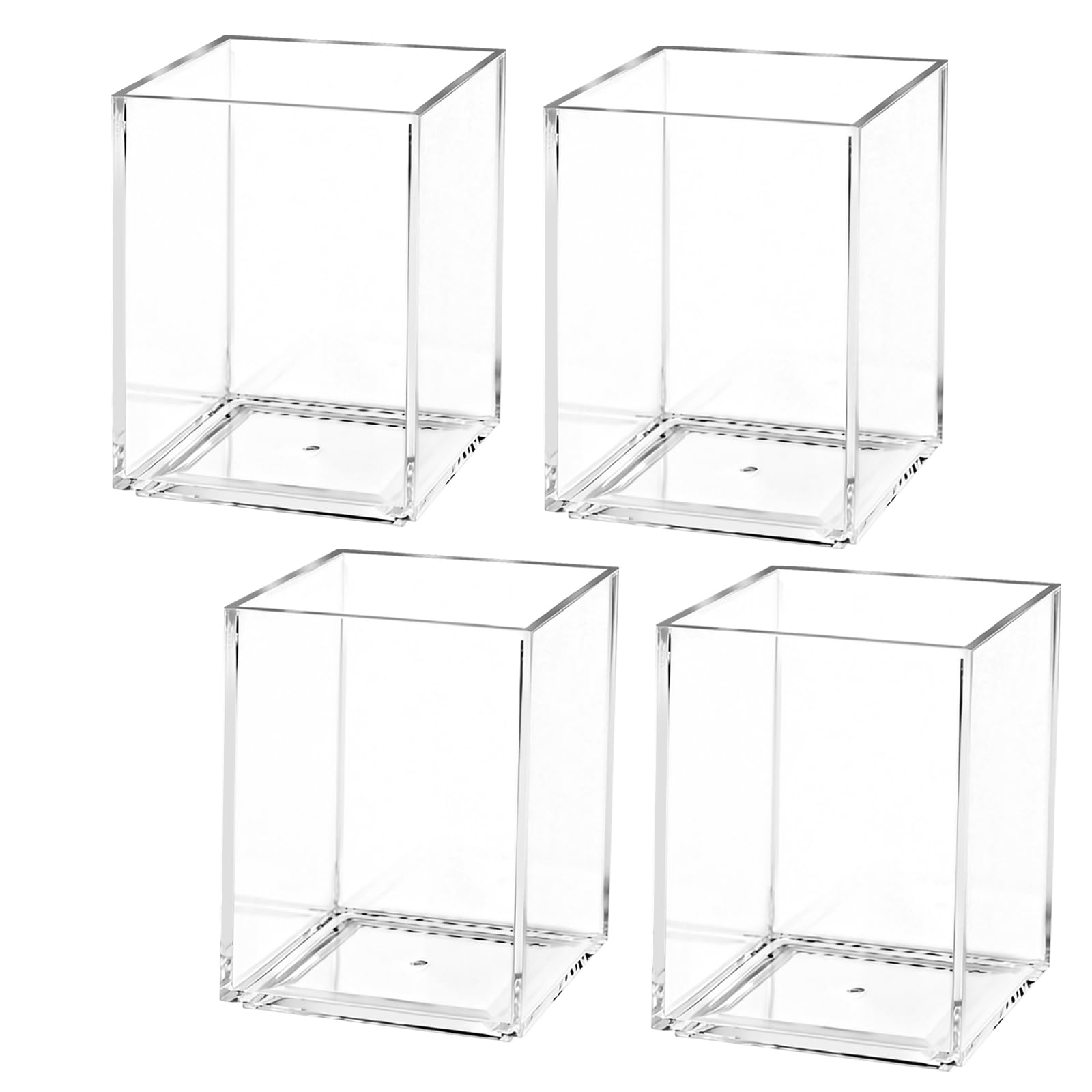 Clear Acrylic Desktop Organizer for Pens & Brushes